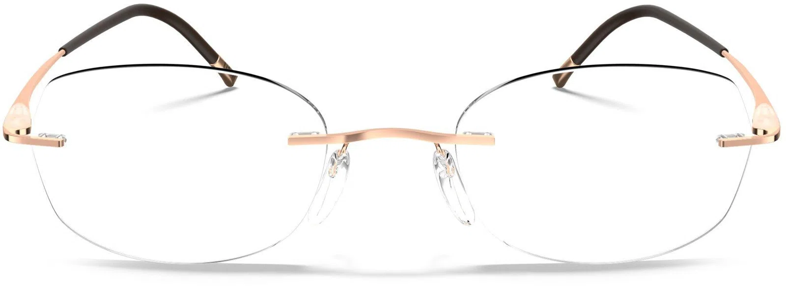 Silhouette Purist Color Groove Demo Rimless 5561 Eyeglasses - view 59